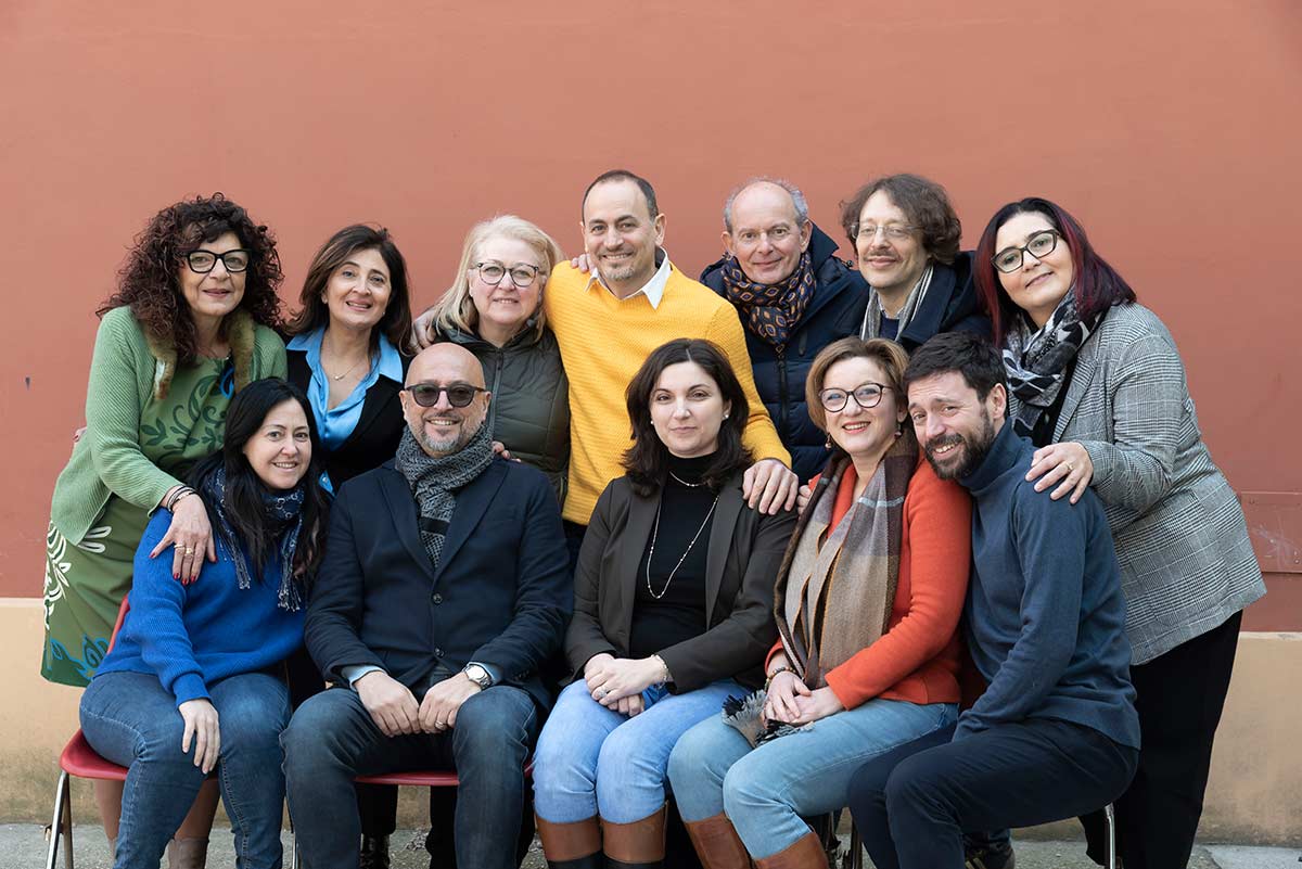L'intero team di counselor e psicologi  dell'ASPIC Pescara Counseling School!